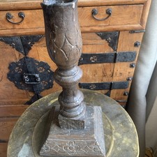 Massiver Holz Kerzenständer