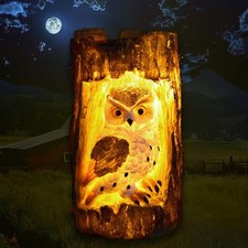 Gartendeko Eule Solar Leuchte