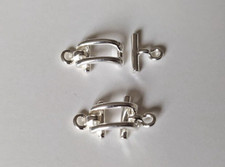 10x Doppel Knebelverschluss