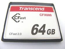 64GB CFast Card 2.0  CFX600 ( 64 GB CFast 2.0 Karte ) TRANSCEND gebraucht