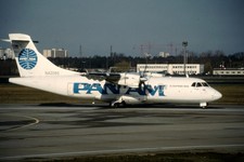Dia N4208G ATR 42-300 Pan Am 35mm gerahmt OP-L10-33