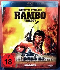 Rambo Trilogy Steelbook Edition Blu-ray John Trilogie Sylvester Stallone Bluray