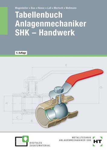 Tabellenbuch anlagenmechaniker - tabellenbuch,