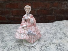Royal Worcester The Victoria & Albert Museum THE CRINOLINE Figur