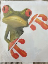 3D Autoaufkleber Frosch PKW