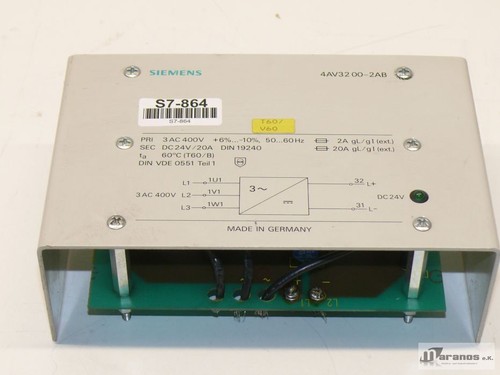 Siemens 4av3200 2ab trafo - siemens, 4av3200-2ab