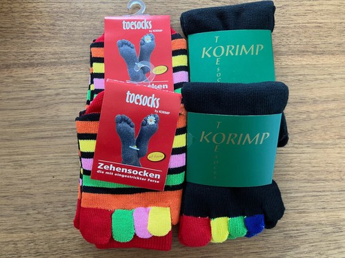 Paar zehensocken bunt - paar,