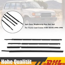 4x Türleiste Dichtung für