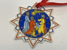  Hutschenreuther Ornament  Schmuckstern 8 cm. Top Zustand.   