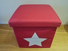 Sitzhocker Faltkiste Sitzbank Aufbewahrungsbox Sitz Box Pink # 1A Schnäppchen