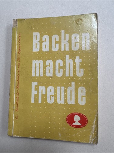 Vintage oetker backbuch - dr.oetker,