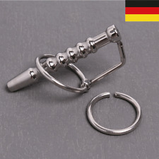 Männer Harnröhrendehner Prinzenzepter Dilator Penis Plug Edelstahl Stretcher DE