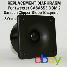 Ersatzmembran Tweeter CABASSE DOM 2 Sampan Clipper Sloop Bisquine