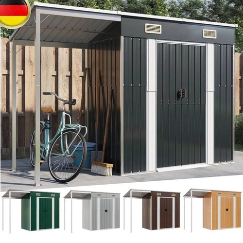 Metall gartenhaus mit - metall,