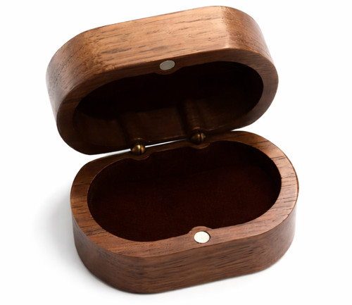 Walnuss ringbox holz - ringbox,