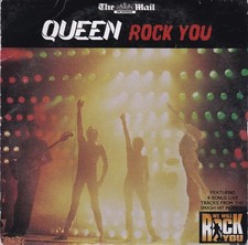 QUEEN Rock You ( THE MAIL ON SUNDAY Newspaper CD )