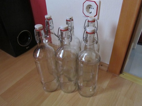 Bügelverschlußflaschen - 9,