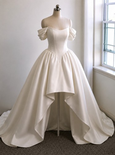 Tolles satin brautkleid - tolles,
