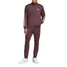 Adidas Trainingsanzug für Herren Basic 3-Stripes French Terry Rot