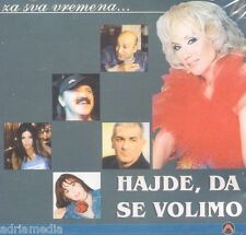 HAJDE DA SE VOLIMO 4 Za sva vremena CD Ceca Dzej Lepa Brena Dragana Mirkovic Hit