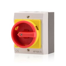 Hauptschalter 16A 4-polig im