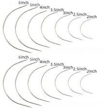 28 Stk. gebogene Nadeln