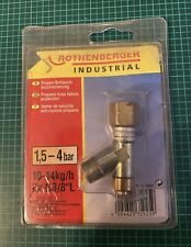 Rothenberger Industrial Propanschlauchbruchsicherung 10 - 14 kg/h, 2 x G 3/8“ L