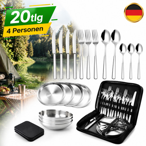 Picknick besteckset teilig - picknick,