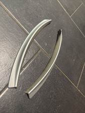 Original MB SLK R170 2x Stoßstangen Verbreiterung vor Mopf Silber   (103)