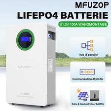 5.12kWh Batteriespeicher 48V