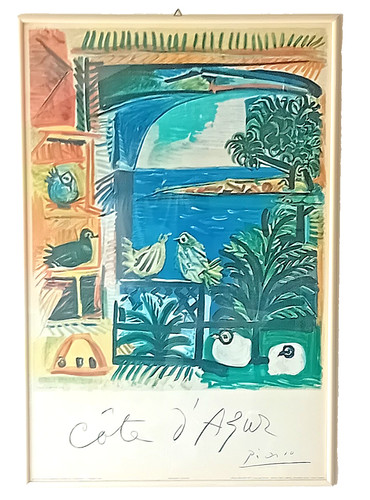1987 pablo picasso lith - picasso,