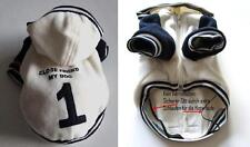 Hunde Fleece Pullover für Mops Welpe XS Pulli Passt Rl.20-25cm Umfang bis35cm 