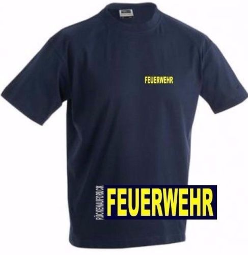 Feuerwehr shirt hemd navy - feuerwehr,
