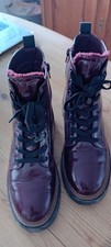 Lackleder Stiefelette Gr 39