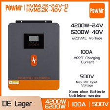 4200W 24V 6200W 48V Solar