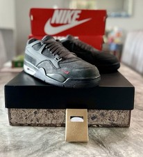 ❤️Brandneu Nigel Sylvester x Air Jordan 4 RM SP Driveway Sneaker Grau UK 8,5❤️