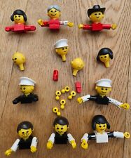 LEGO® Großkopf Figuren aus den 70er Jahren. Plus Zubehör.