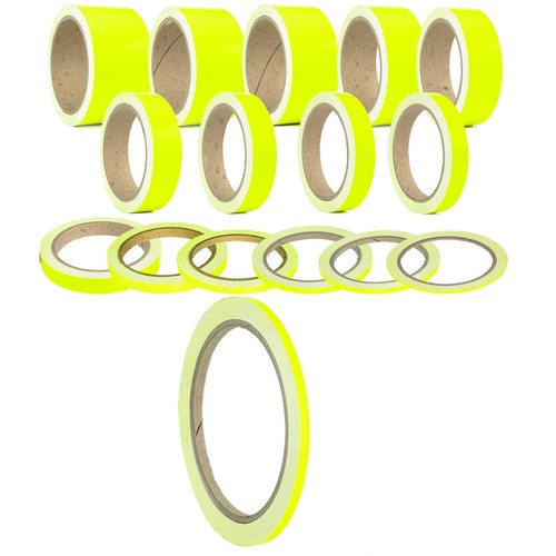 Neon gelb zierstreifen 4mm - neon,