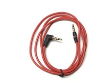 Rot AUX Audio Kabel 3,5mm