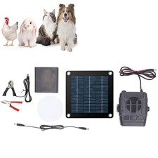 Effiziente Solarheizung für Hühnerstall Hundehütte und Gewächshausheizung