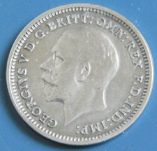 UK 3 Pence 1934, George V