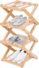 Bambus Faltbare Schuhregal