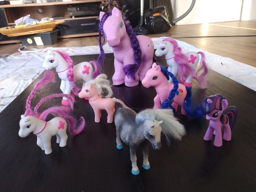 Set aus verschiedenen - , ponys