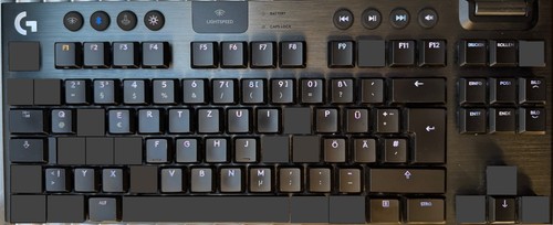 Ersatz tastenkappen keycaps - /,