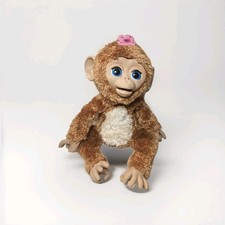 FurReal Friends Cuddles Affe Hasbro 2012 Elektronisch Getestet Mit Banane