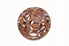 Rostkugel Edelrost Dekokugel Kugel Bandeisen Gartendeko Rost 27 CM Metall
