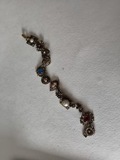 Vintage Armband mit Kamee, Perlen