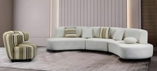 Wohnlandschaft oval couch - wohnlandschaft,