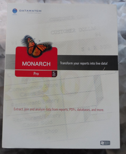 Datawatch monarch v10 pro - monarch, v10.5