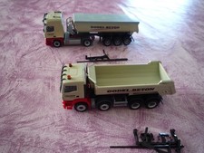 Herpa MAN u. MB Actros 2 x